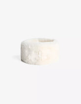 Faux fur hair band