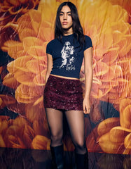 Corpse Bride print short sleeve T-shirt