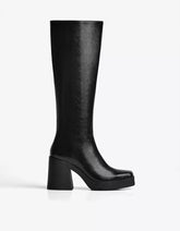 Platform high-heel boots