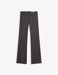 Low-rise boot-cut pants