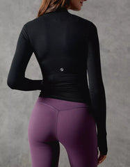 Quick dry & breathable zip-up sweatshirt