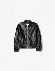 Leather effect jacket