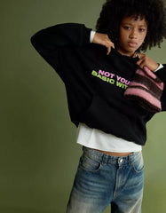 Wicked printed hood sweatshirt