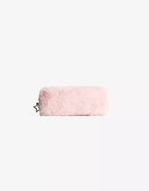 Faux fur pencil case