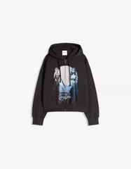 Corpse Bride print hooded sweatshirt