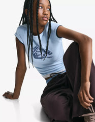 Short sleeve T-shirt with print