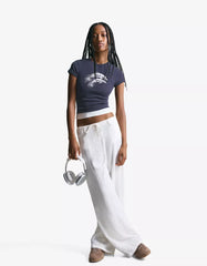 Short sleeve T-shirt with print