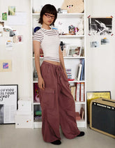 Cargo parachute pants