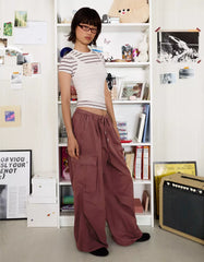 Cargo parachute pants