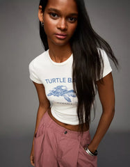 Short sleeve T-shirt with print