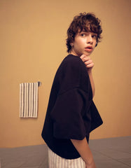 Heavy cotton boxy fit short sleeve T-shirt