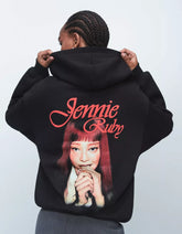 Jennie Ruby print hoodie