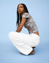 Short sleeve T-shirt with print