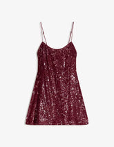 Strappy sequined dress