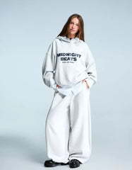 Oversized hoodie with print