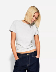 Short sleeve heavy cotton T-shirt