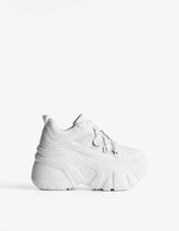 XL platform sneakers with charms