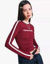 Long sleeve T-shirt with print