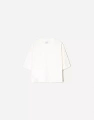 Heavy cotton boxy fit short sleeve T-shirt