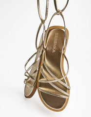 Flat multi strap sandals