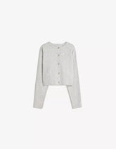 Soft touch button-up cardigan
