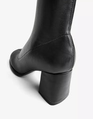 Chunky heel ankle boots