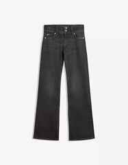 Bootcut jeans with flaps