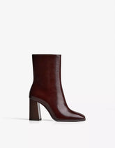 Chunky heel ankle boots