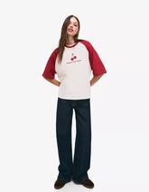 Short sleeve T-shirt with print