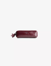 Leather effect pencil case