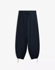 Plush barrel pants with stoppers