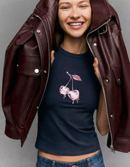 Short sleeve print T-shirt