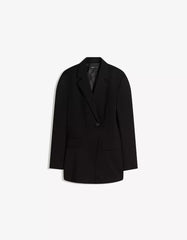 Blazer with side button