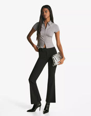 Quilted faux leather shoulder bag