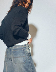 Skater-fit baggy jeans