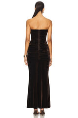 Elvira Velvet Maxi Dress