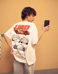 Short sleeve Cars print T-shirt