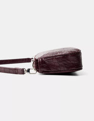 Leather effect mini handbag