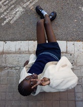 Faux shearling jacket