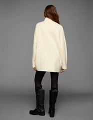 Oversize high neck sweater