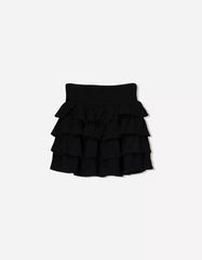 Mini skirt with ruffles