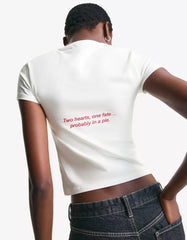 Short sleeve T-shirt with print