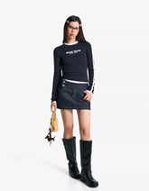 Long sleeve T-shirt with print