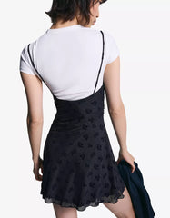 Printed strappy dress