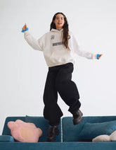 Mofusand print hooded sweatshirt