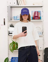 Heavy cotton boxy fit short sleeve T-shirt