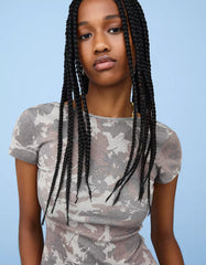 Short sleeve T-shirt with print