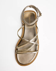 Flat multi strap sandals