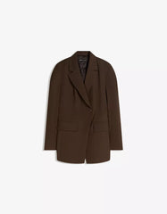 Blazer with side button