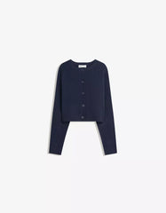 Soft touch button-up cardigan